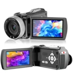 Ultra HD 4K Video Camera Camcorder with 3-Inch Screen and 18X Digital Zoom
