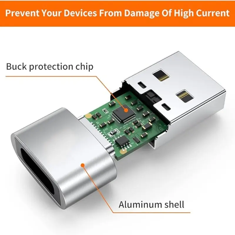 Type-C USB Adapter – Fast Charging and Data Transfer Hub - Image 2