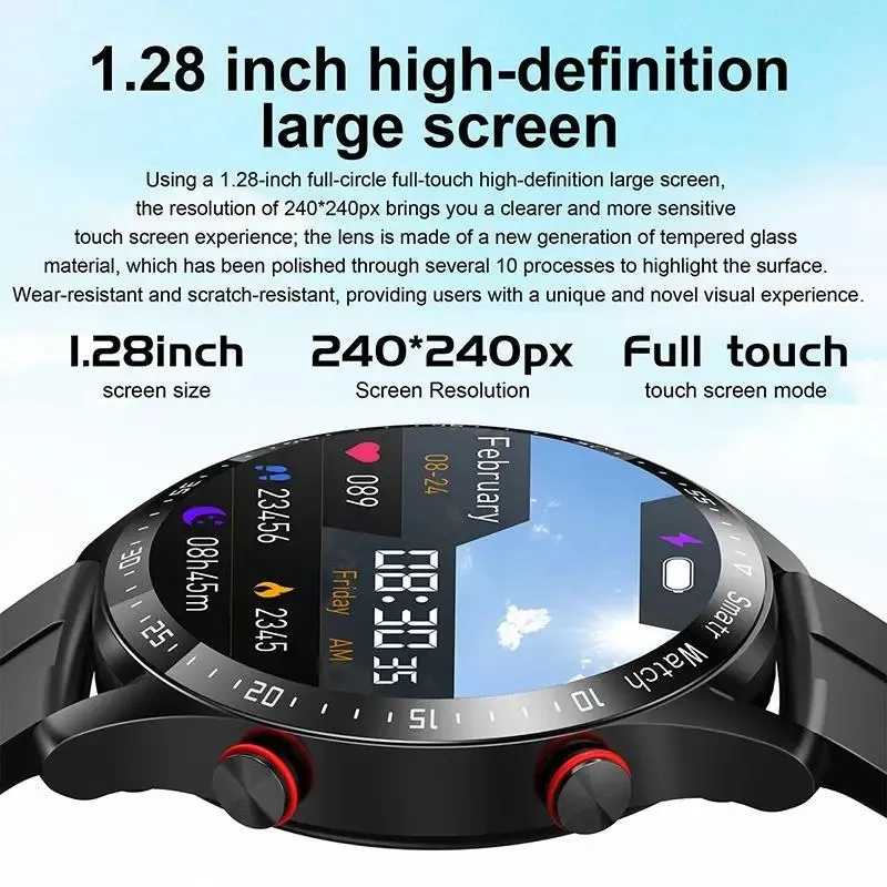 Smartwatch with 1.28-Inch IPS Display, Bluetooth Calling, and Comprehensive Health Monitoring - Image 3