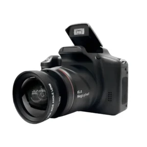 H05 HD Digital Video Camera – Professional 16 Megapixel DV SLR with Telephoto and Wide-Angle Lens