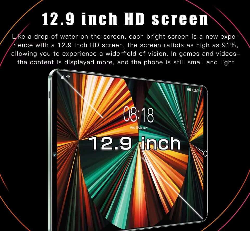 10.1-Inch Display, 12GB RAM, 512GB Storage, 8800mAh Battery, Android 14 - Image 2