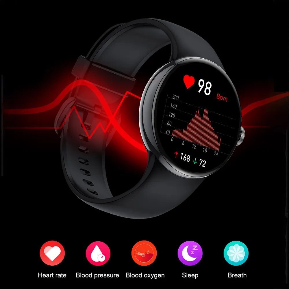 Smartwatch with 1.3-Inch AMOLED Display, Bluetooth Calling, and Comprehensive Health Tracking - Image 3