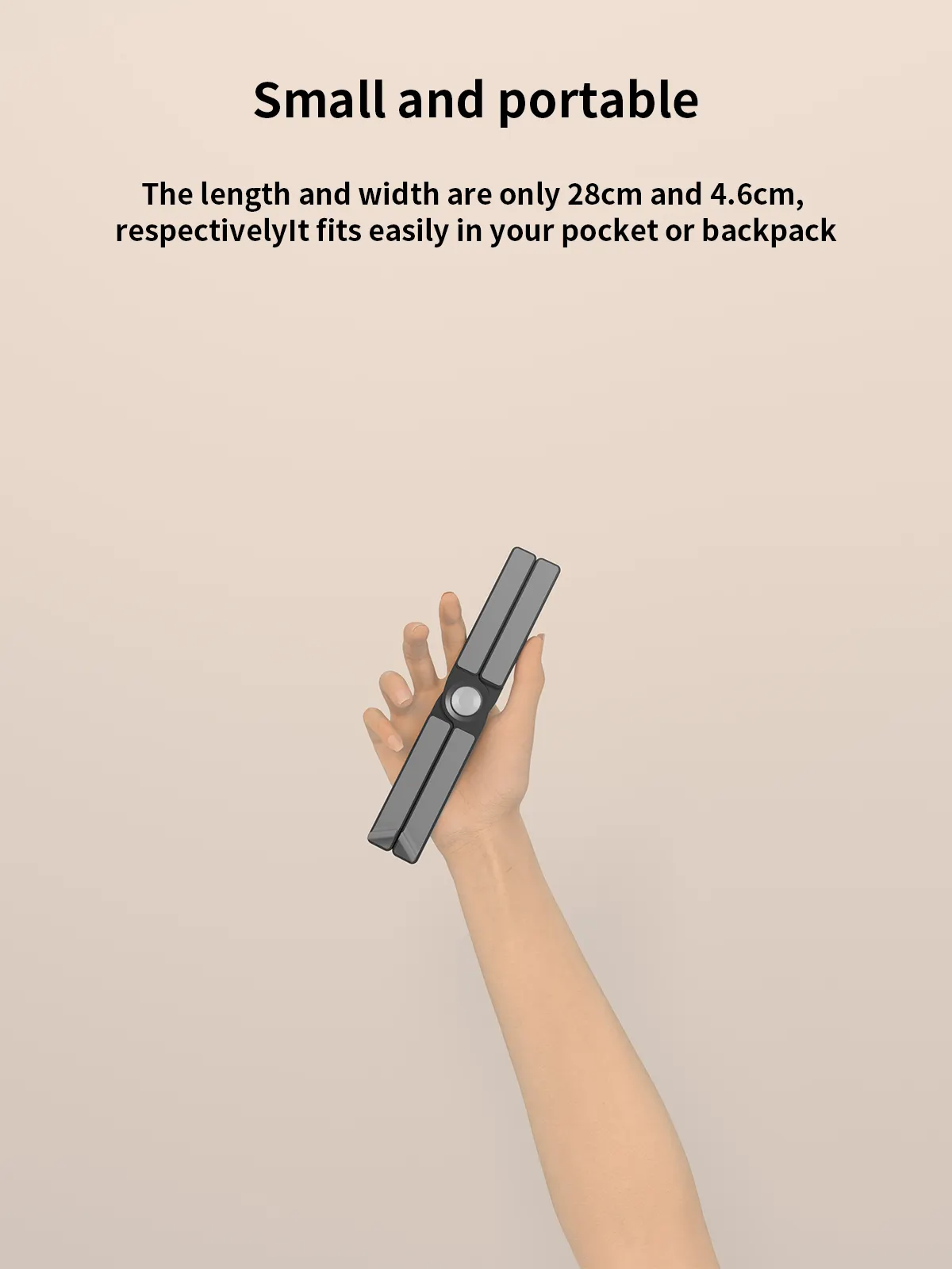 Comfortable Aluminium Alloy Adjustable Laptop Stand - Image 3