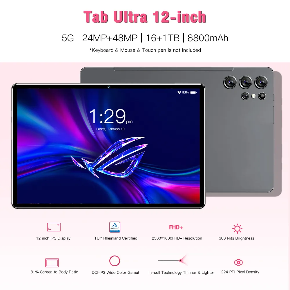 Android 13 Tablet with 4G Connectivity