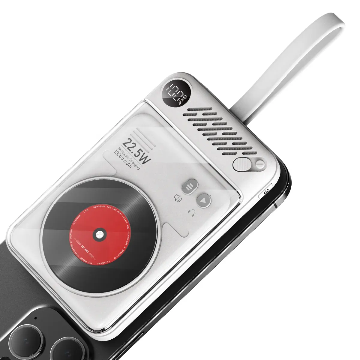 10000mAh Fast Charging Power Bank with Wireless Charging – 22.5W PD Quick Charger - Image 2