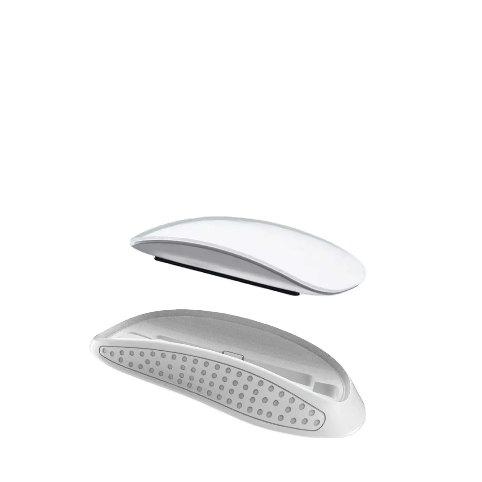 Ergonomic Dock for Apple Magic Mouse 2/3 with Wireless Charging Support