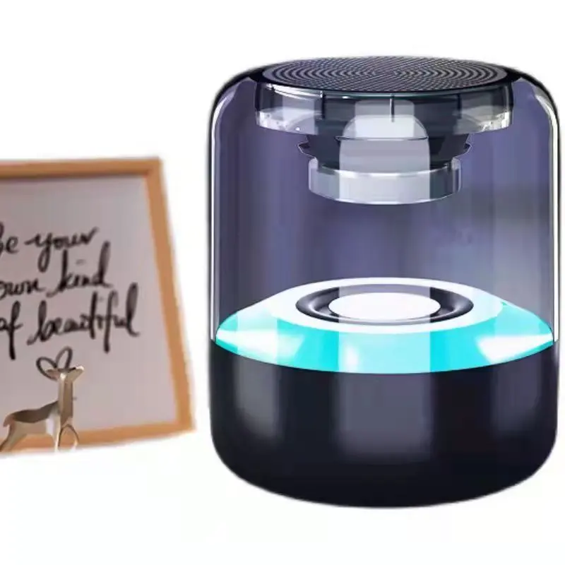 Waterproof Portable Bluetooth Speaker with RGB Lighting - Image 2