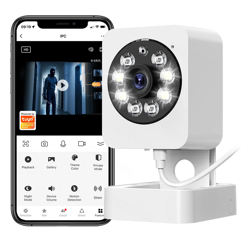 1080P Smart Indoor Home Security Camera