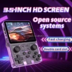 Handheld Game Console with 3.5-inch Screen, 15,000 Built-in Games, and 3500mAh Battery