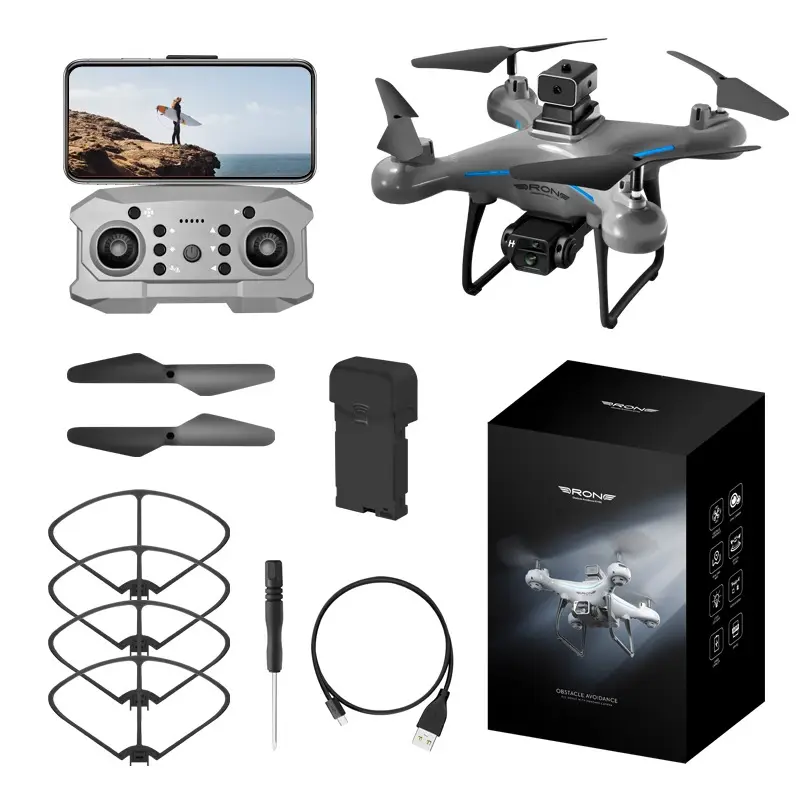 4K HD Dual Camera RC Drone with Four-Way Obstacle Avoidance - Image 2