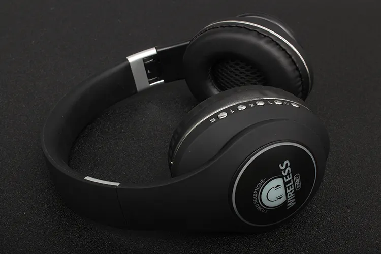 Wireless Over-Ear Headphones with Noise Cancelling & LED Display - Image 2