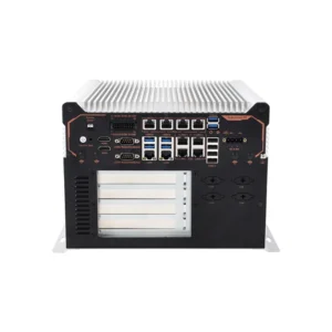 Advanced 12th Gen Industrial PC with Fanless Design – Embedded PC with 64GB RAM, PoE GbE LAN