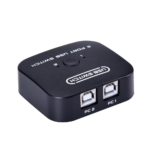 2-Port USB Sharing Switch – Desktop Controller for Printer and USB Devices