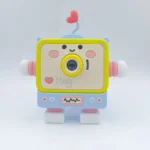 Children’s Cartoon Robot 1080P HD Digital Video Camera with Silicone Case