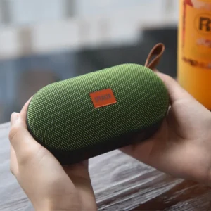 New Fabric Loud Sound Box Subwoofer – Rich Bass Waterproof Mini Portable Wireless Speaker